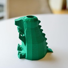 vaso dino utilidades domésticas 3d print model - Mito3D