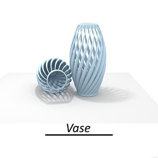 vaso ohitsmeirish xyzprinting free downloadable 3D Modelli casalinghi colore spirale 3d print model - Mito3D