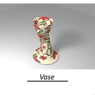 vase ohitsmeirish xyzprinting free downloadable 3D modèles articles ménagers Couleur pot 3d print model - Mito3D