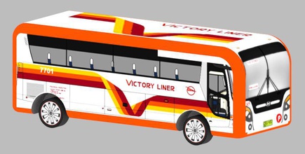 victory bus toys color mixed bag 3d print model - Mito3D