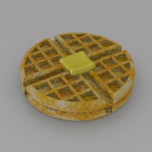 waffle brinquedos dia 3d print model - Mito3D