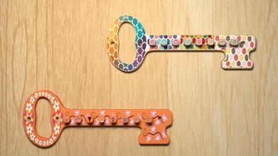 Wand-key-organizer Haushaltswaren Farbe houseware Veranstalter Wand-Taste 3d print model - Mito3D