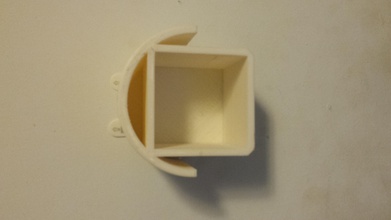 de montaje en pared soporte auriculares - el armazón la caja oficina los pie 3d print model - Mito3D