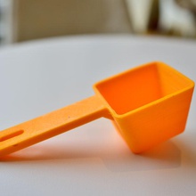 washing powder spoon housewares 3d print model - Mito3D