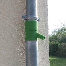 raccoglitore di acqua gadget pompino economia fiore giardino grondaia collettore mario il tubo recuperatore l'irrigazione 3d print model - Mito3D