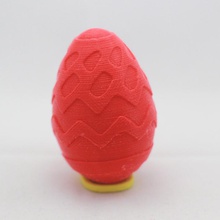 wavy easter egg art 2014 3d print model - Mito3D