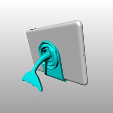 balina kuyruk tablet ayakta durmak gadget'lar akıllı telefon 3d print model - Mito3D
