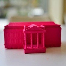 casa branca a arte 3d print model - Mito3D
