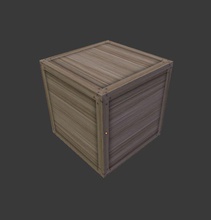 wooden crates 1 housewares color mixed bag textures 3d print model - Mito3D