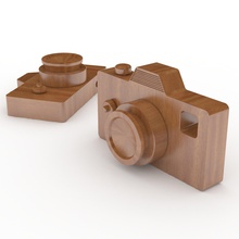 world toy camera day - 2 toys 3d print model - Mito3D