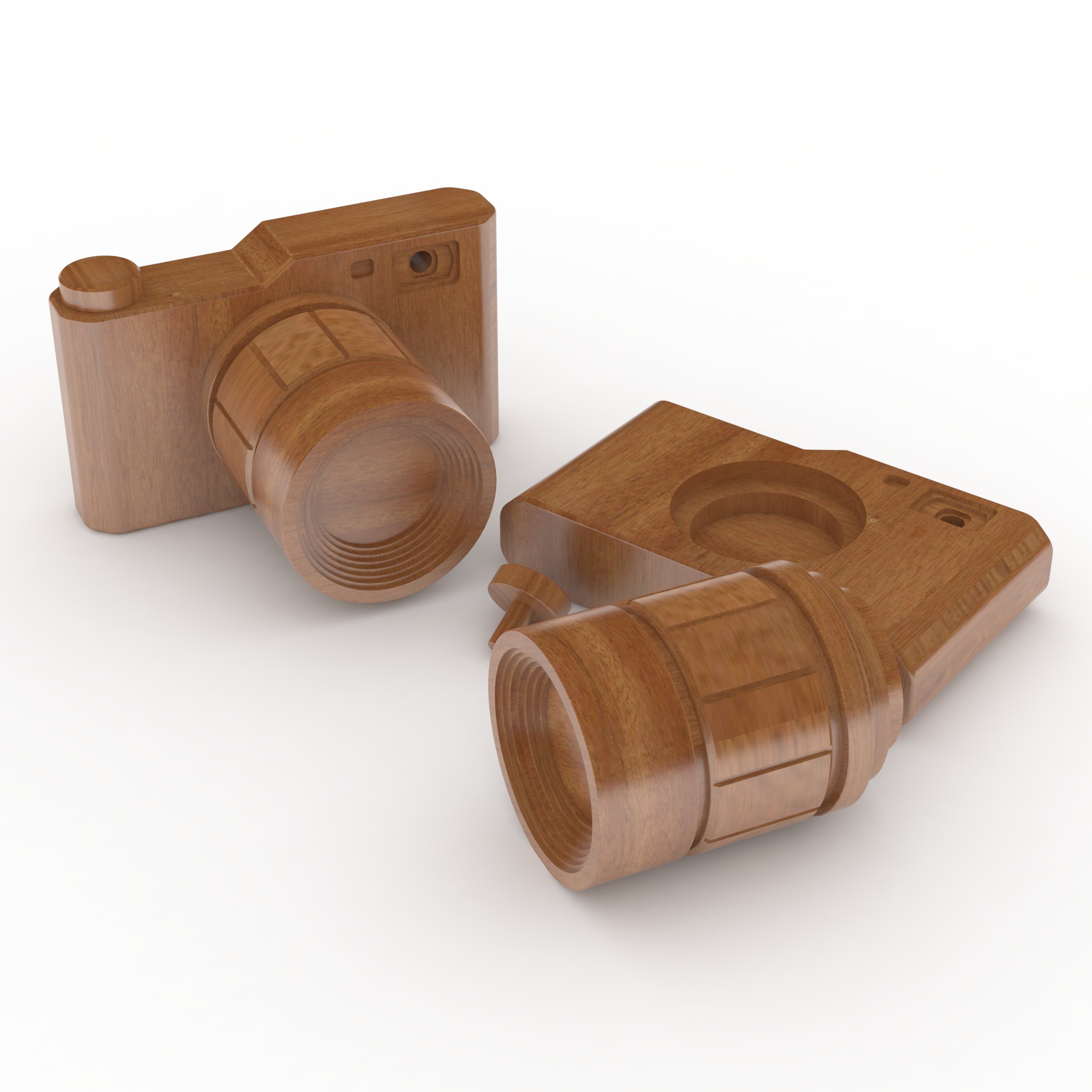 world toy camera day - 4 toys 3D print model - Mito3D