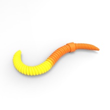 worm 20 karıştırın hata karışık iki renk 3d print model - Mito3D