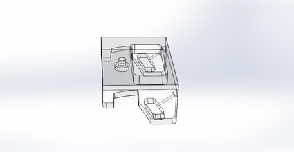 xbox one kinect mount lg plasma tools tv 3d print model - Mito3D