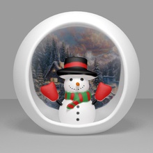 xmas bola a arte natal de cor decoração figurinhas holliday neve boneco 3d print model - Mito3D