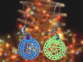 navidad ornamento geométrico vol01 mini art accesorios de geométricas xmas 3d print model - Mito3D
