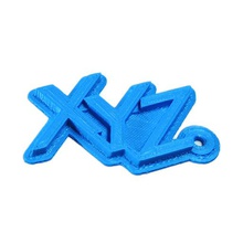 xyz-Schlüsselanhänger Haushaltswaren 3d print model - Mito3D