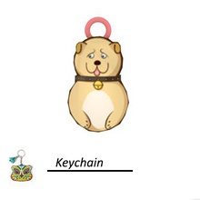 year dog keychain fashion chinese new color 3d print model - Mito3D