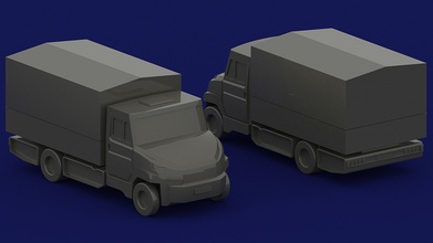 zil taureau jouets voiture automobile conception cardesign concept prototype Projet design camion scalemodel jouet tsyrik Aleksey véhicule véhicules zilbull zrk 3d print model - Mito3D