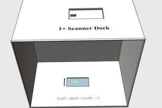 1+ scanning dock movie+audio dual contest ultimaker holder mount form1+ 1+1 scanner 3d print model - Mito3D