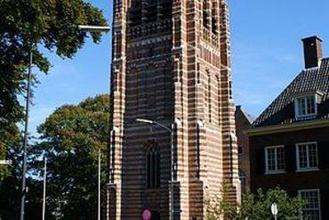 16 yüzyıl kule form 'lambertus Kilisesi' vught, Hollanda eğitim kilise Kulesi 3d print model - Mito3D