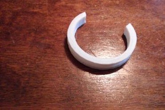 1 4 turn throttle ring other motorcycle 3d print model - Mito3D