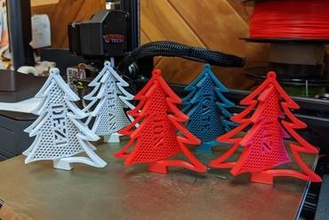 2019 christmas ornament tree Schwenkachse Kunst Weihnachten Baum-ornament Bäume name 3d print model - Mito3D