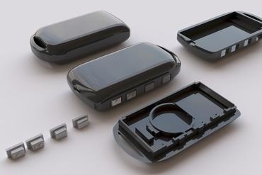 2020 mazda portachiavi alloggi arrotondato gadget 3d print model - Mito3D