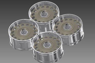 24 steelies holes miniatures 3d print model - Mito3D