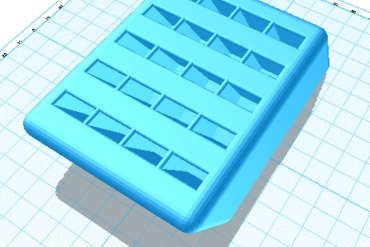 30 gradi - kingston chiavette usb maker fai da te slot chiavetta 3D print model - Mito3D