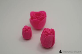3d-Jahrestag der Rosen Kunst rose Blume Jubiläum 3d print model - Mito3D