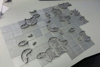 3d carcassonne game tiles printer parts enhancements 3d print model - Mito3D