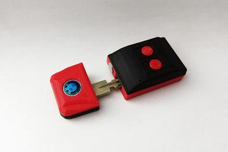 3d-gedruckte bmw key case v2 maker diy Auto Schlüssel Fall 3d print model - Mito3D