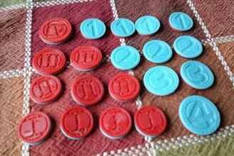 3d printed coin tokens games game tabletop board 3d print model - Mito3D