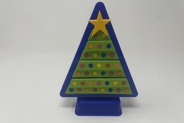 3d printed dancing christmas tree decoration animated autodesk fusion 360 ultimaker 3d print model - Mito3D