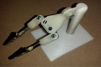3d printed helping hands soldering electronics maker diy tools tool holder 3d print model - Mito3D