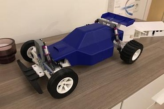 3d r c buggy basılmıştır oyuncaklar rc araç oyuncak araba yarış 3d print model - Mito3D