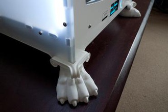 3d printer feet parts enhancements decoration pawn foot 3d print model - Mito3D