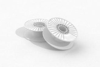 3d printer filament spool parts enhancements plastic help modeling daniel noree barspin sweden sverige 3d print model - Mito3D