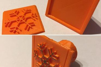 3dkanjers stamp stempel education 3d print lesson lesidee tinkercad 3d print model - Mito3D