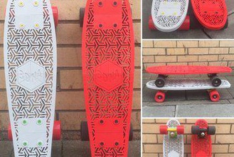 3dna penny conseil d'administration maker diy pennyboard planche à roulettes 3d print model - Mito3D