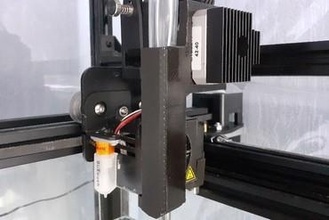 3dtox duct aspirator e5+ direct drive 3d printer parts enhancements 3d print model - Mito3D