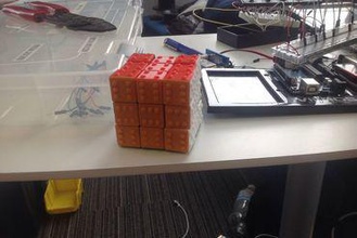 3x3x3 entièrement fonctionnel cube L'imprimante 3d de pièces améliorations rubiks rubik's puzzle puzzles les cubes amusant jouet jouets jouer la science mathématiques 3d print model - Mito3D