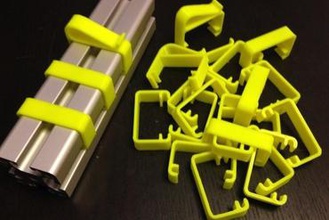 4040 8040 extrusion Kabel-clip 3d-Drucker-Teile-Verbesserungen misumi Kabel clip clips 3d print model - Mito3D