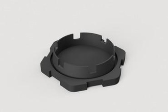 41 mm tube cap 3d printer parts enhancements fusion 360 3d print model - Mito3D