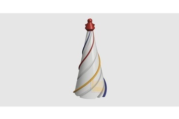 4 color christmas tree For your home 3D print model - Mito3D