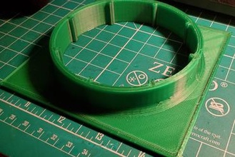 4 Zoll entlüften Schlauch Flansch Maker DIY Trockner Belüftung Reparatur Luft 3d print model - Mito3D