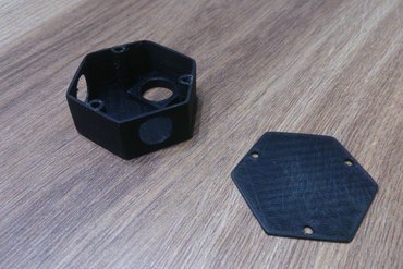 4p mini estruendo barril conector reducción fabricante bricolaje 3D print model - Mito3D