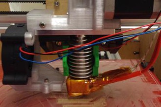 50mm blower makerfarm direct drive extruder 3d printer parts enhancements e3d cooling i3v 3d print model - Mito3D