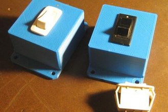 5 x cm caja del interruptor fabricante de bricolaje 3d print model - Mito3D