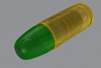 9mm sabot Schlitten maker diy 3d print model - Mito3D